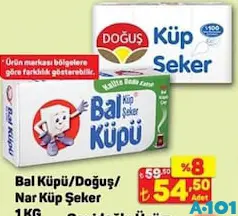 BALKÜPÜ/DOĞUŞ/NAR KÜP ŞEKER 1 KG fiyat ve kampanya bilgisi